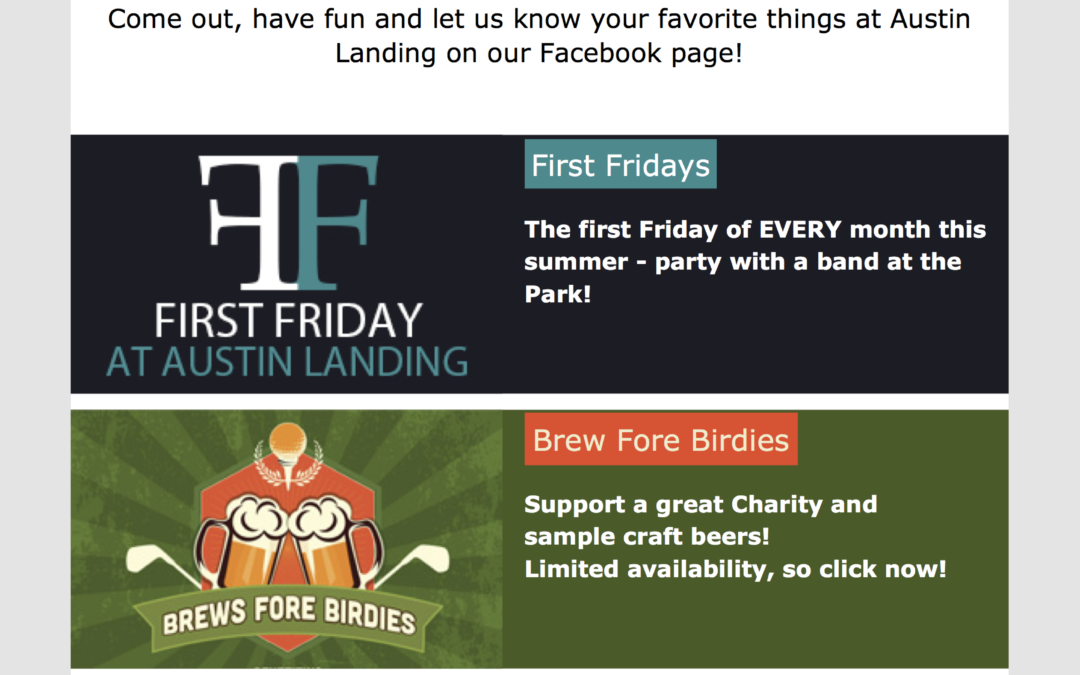 Austin Landing Email